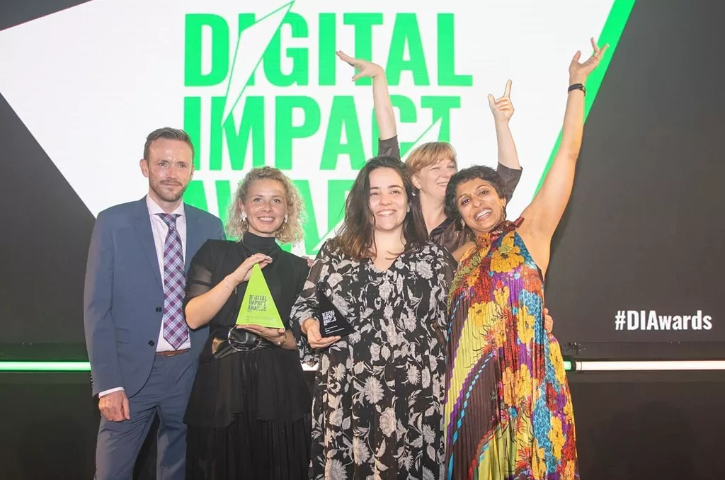 BICS website awarded Gold at the Digital Impact Awards 2023