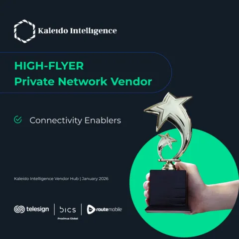 Proximus Global recognized as a “High Flyer” in Kaleido Intelligence’s Private Network Vendor Hub assessment