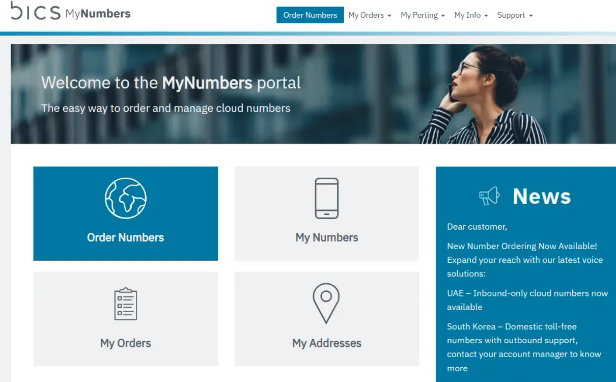 One platform. Global Reach. Full control.