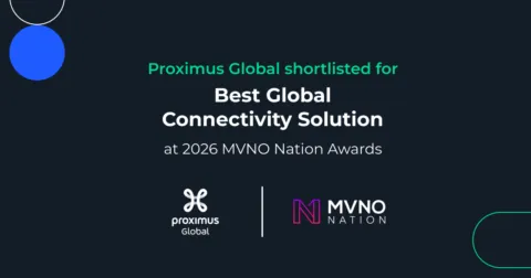 Proximus Global's MVNO enablement solution shortlisted for ‘Best Global Connectivity Solution’ at the MVNO Nation Awards