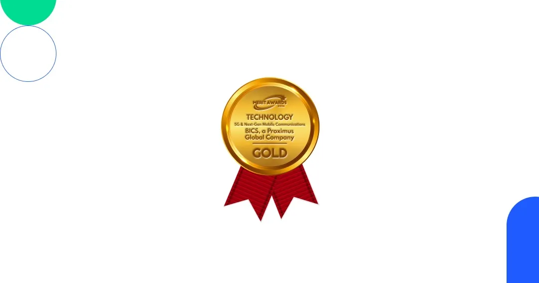 BICS wins 2026 Merit Award for ‘5G and Next Generation Mobile Communications’ 